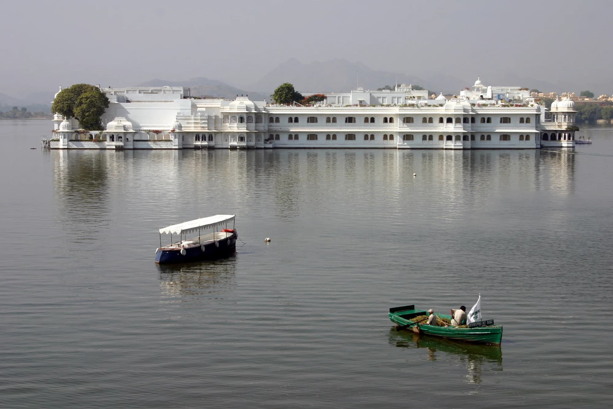 Taj Lake Palace, Udaipur — a hotel that functions as a node in India's luxury ecosystem, not a standalone property