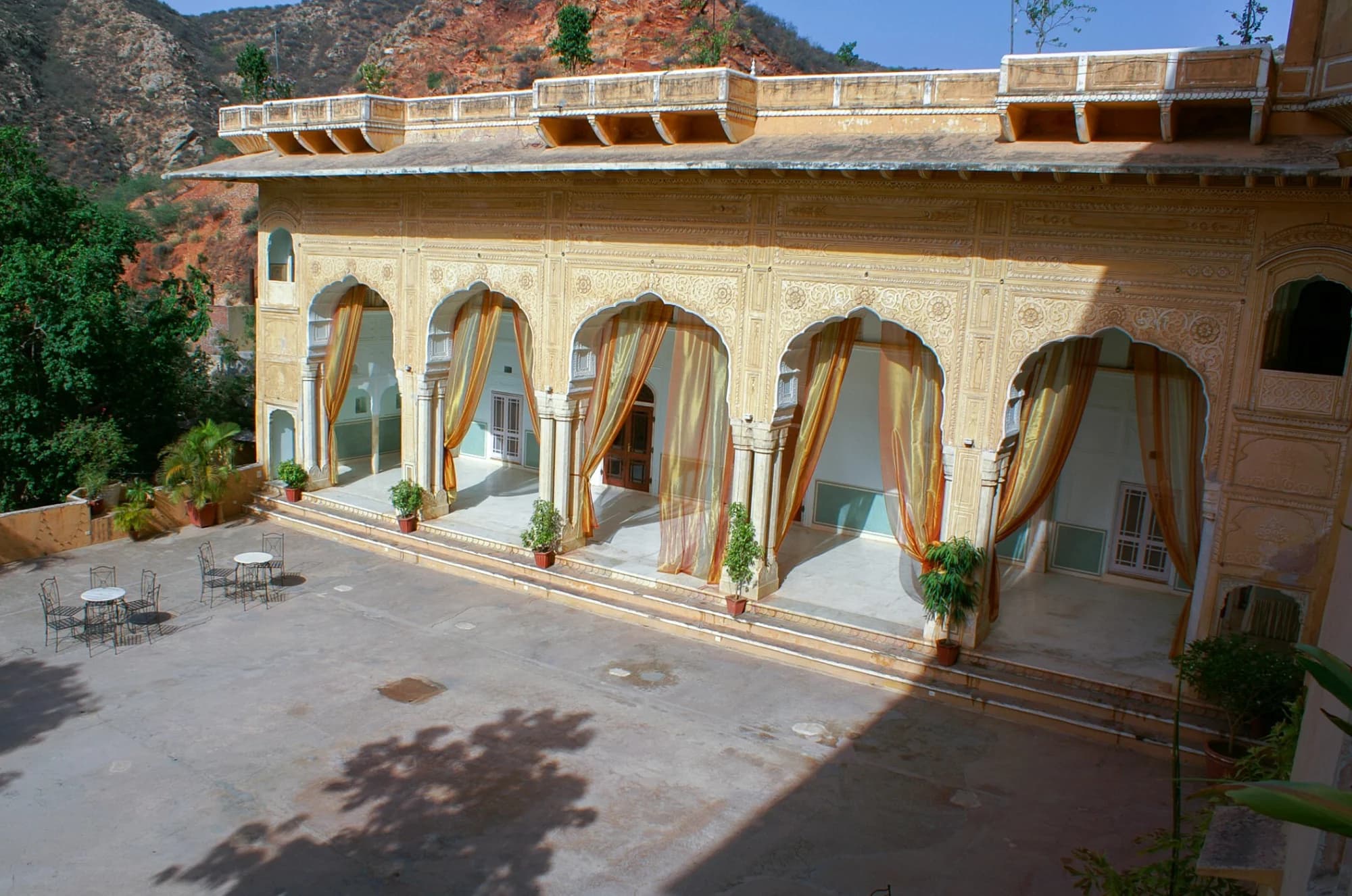 Samode Palace — a 475-year-old frescoed masterpiece where heritage is not a design reference but a living tradition