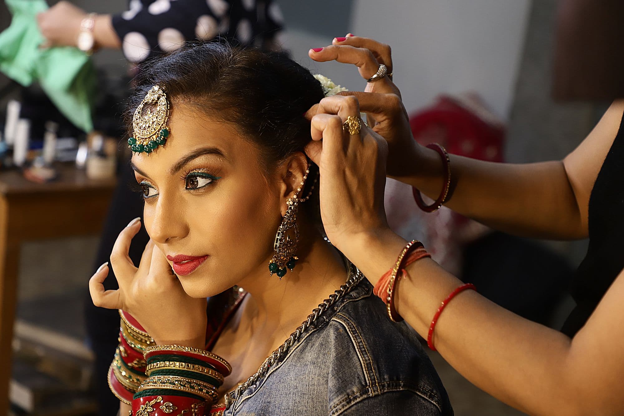 Luxury Indian bridal lehenga couture